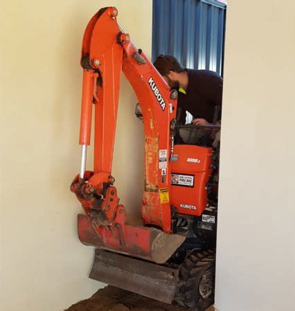 perth mini excavators for hire